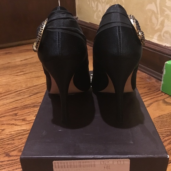 Badgley Mischka Eavan Black Gold - Picture 6 of 7